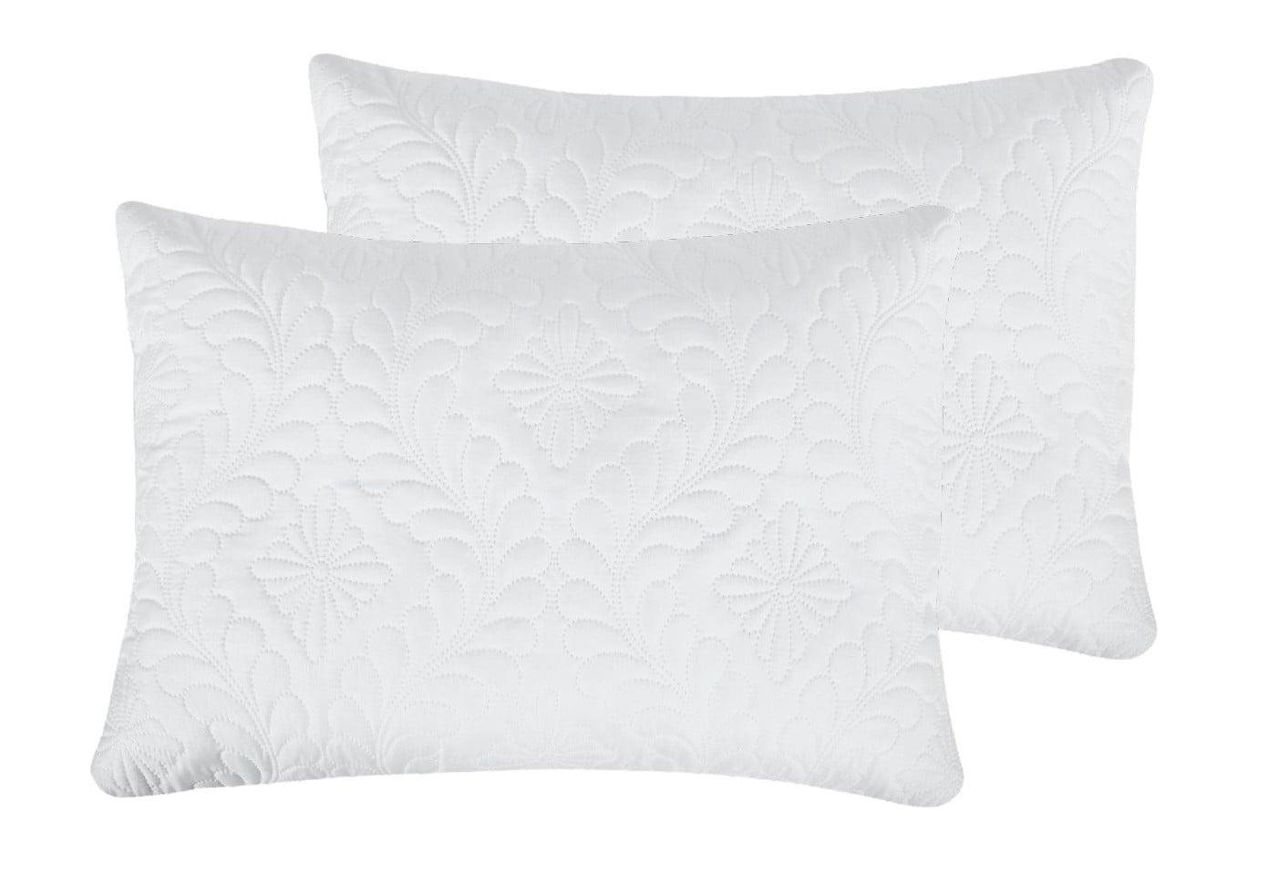 Set 2 perne Somnart Belina 50x70 cm, microfibra, lavabile, albe