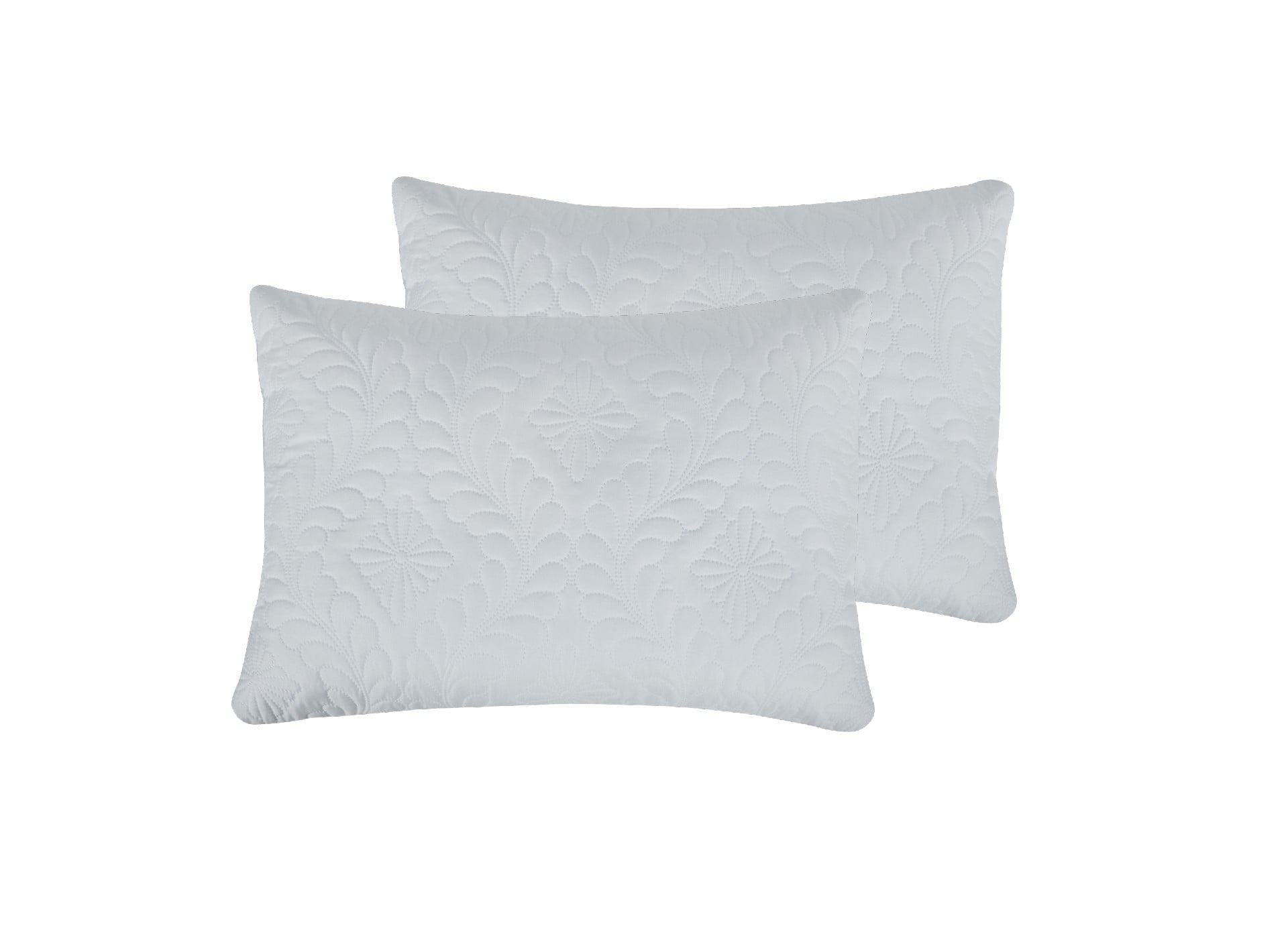 Set 2 perne Somnart Belina 50x70 cm, microfibra, lavabile, albe