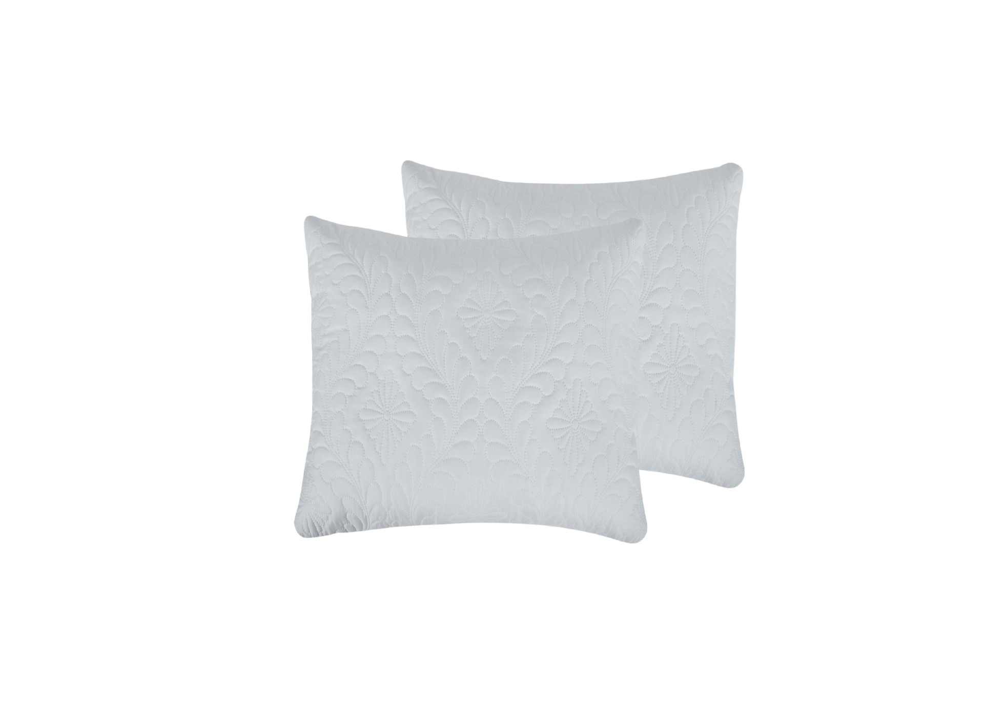 Set 2 perne 60x60 Somnart Belina din microfibra, lavabile, albe