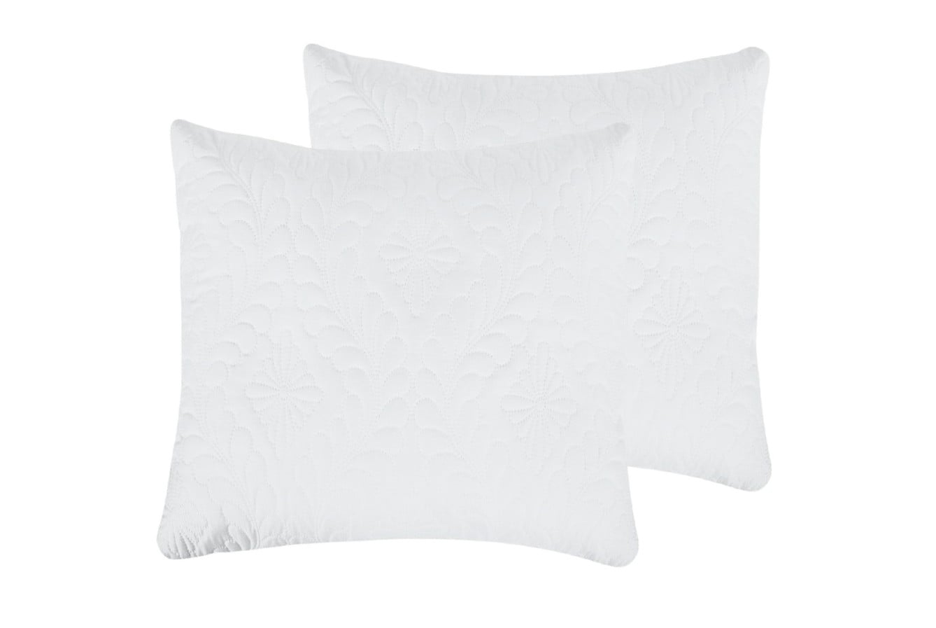 Set 2 perne 70x70 Somnart Belina din microfibra, lavabile, albe