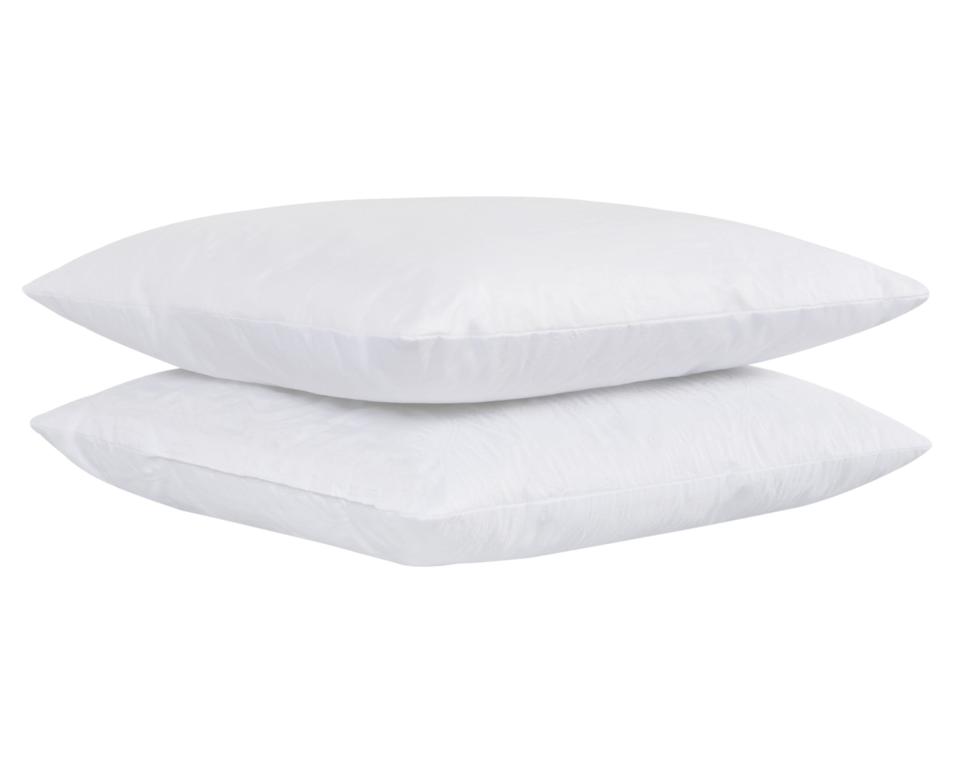 Set 2 perne 70x70 Somnart Belina din microfibra, lavabile, albe