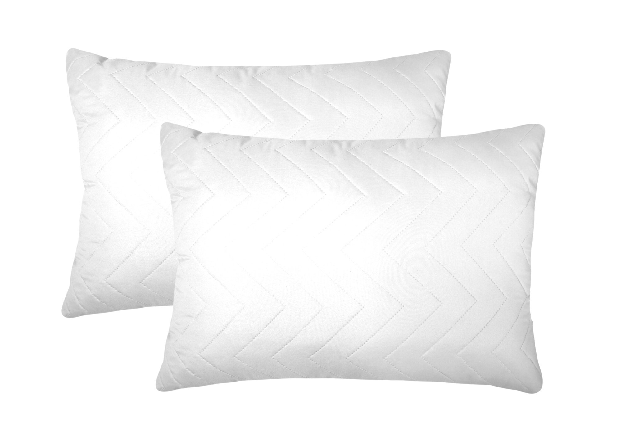 Set 2 perne Somnart matlasate 50x70 cm, microfibra, fermitate medie