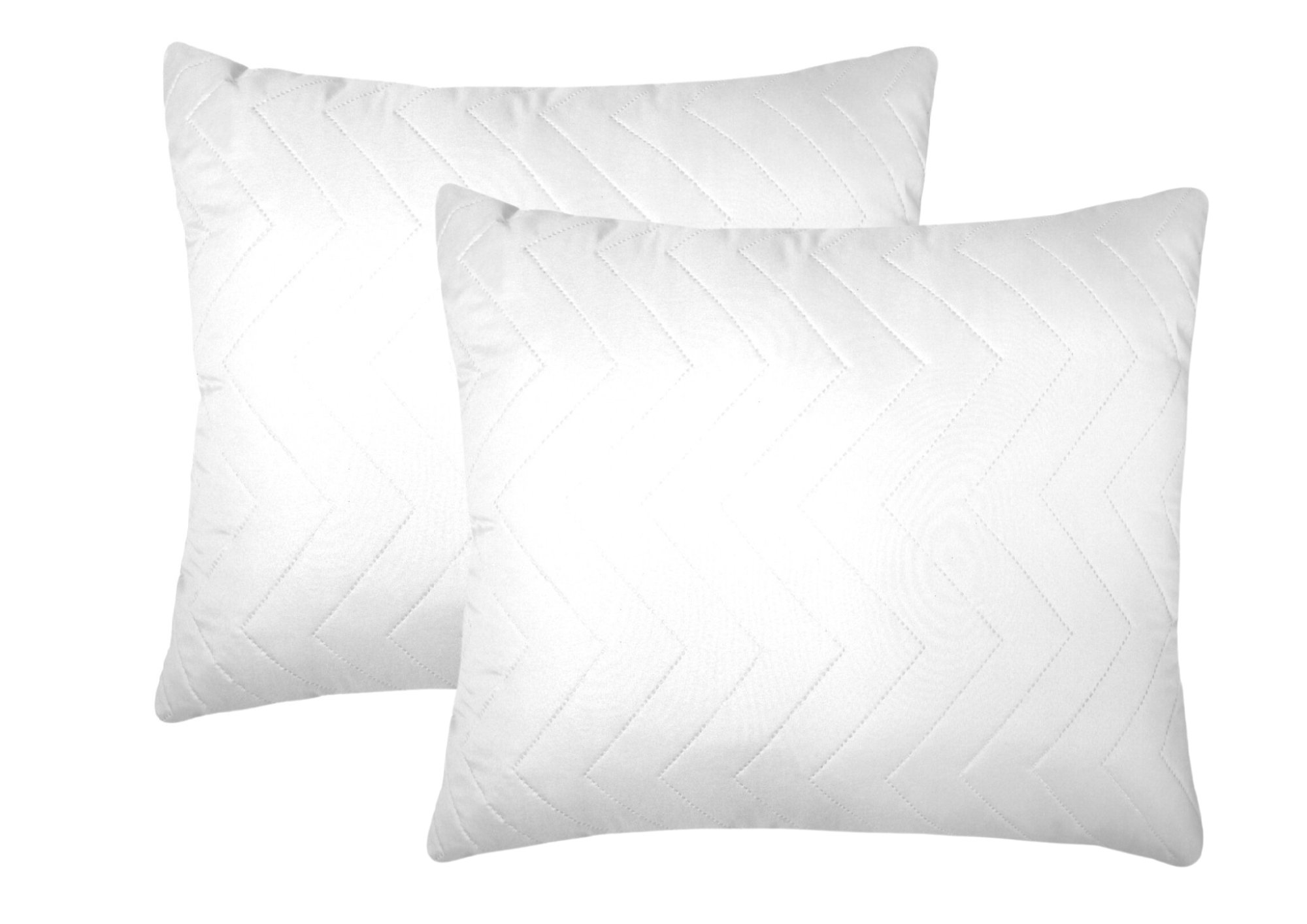 Set 2 perne matlasate Somnart Pur Confort, microfibra, 60x60 cm