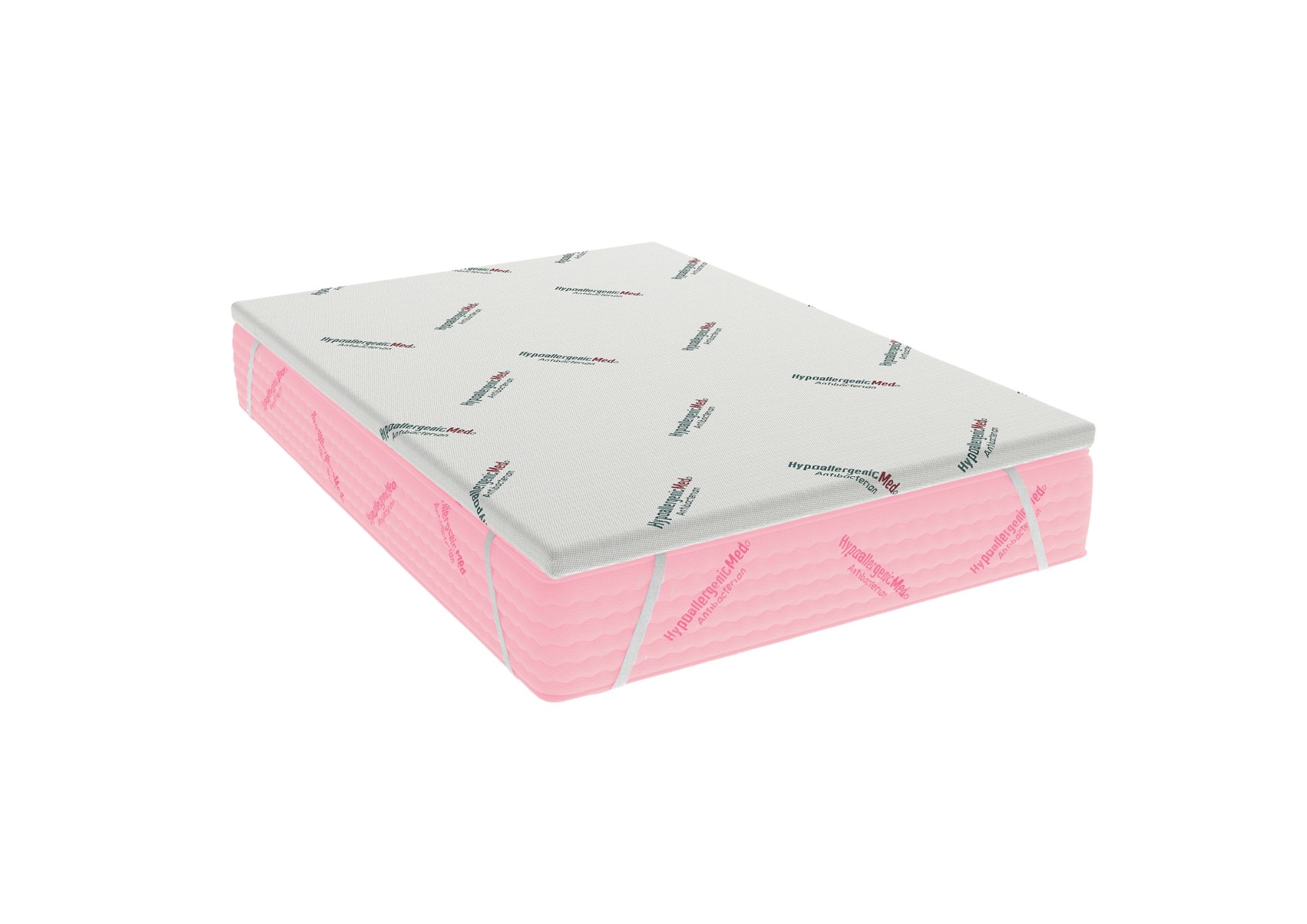 Topper saltea Aloe Vera 140x200 cm, 5 cm, husa detasabila si elastic