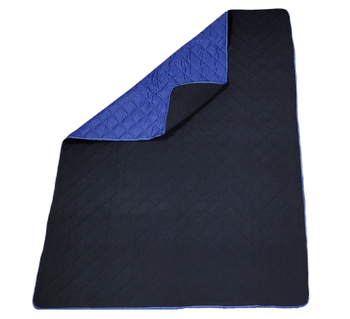 Pătură de picnic impermeabilă 3 straturi SomnArt, 150x200 cm, albastru