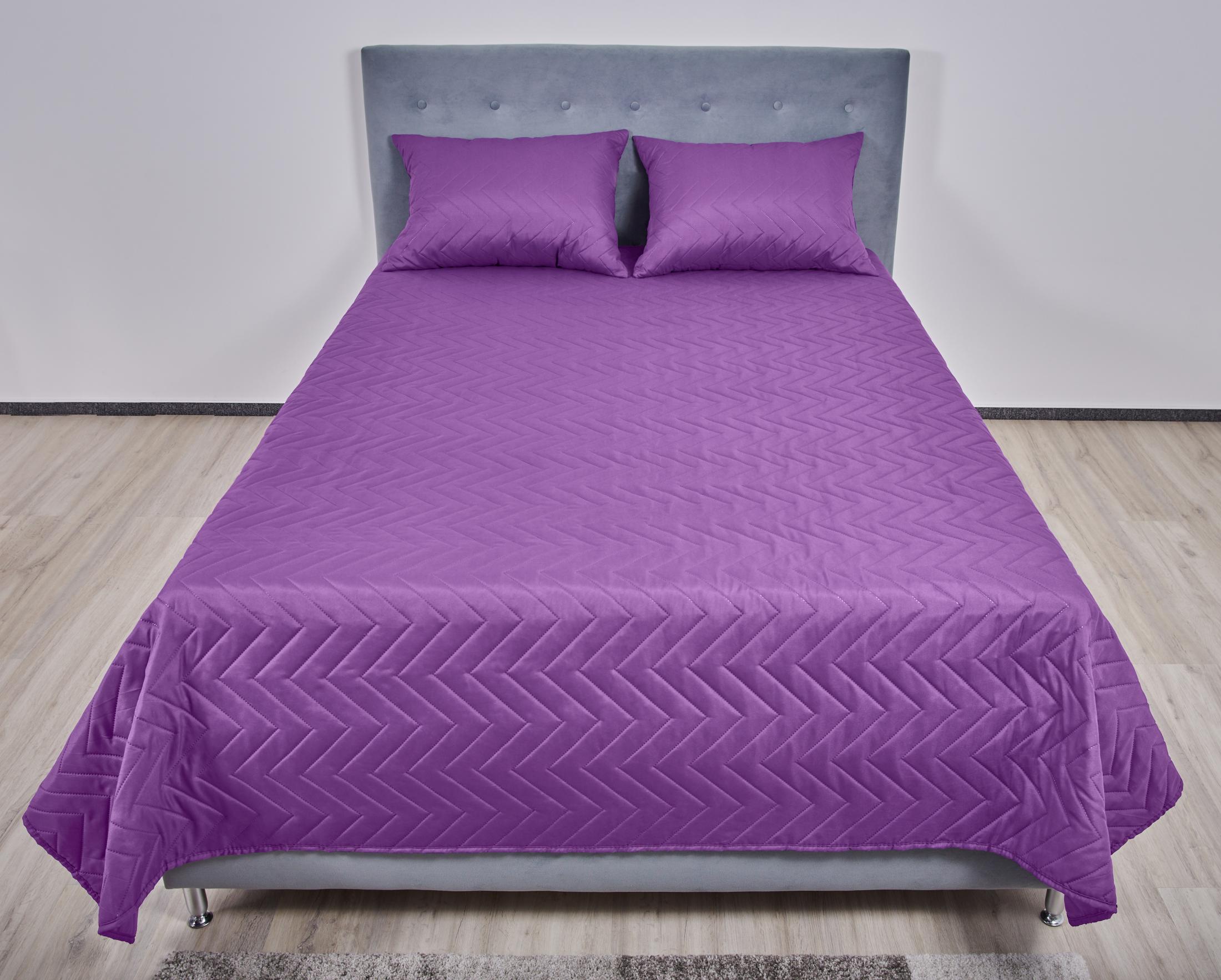 Cuvertura matlasata Somnart Coral 240x210 cm, model floral, diverse culori