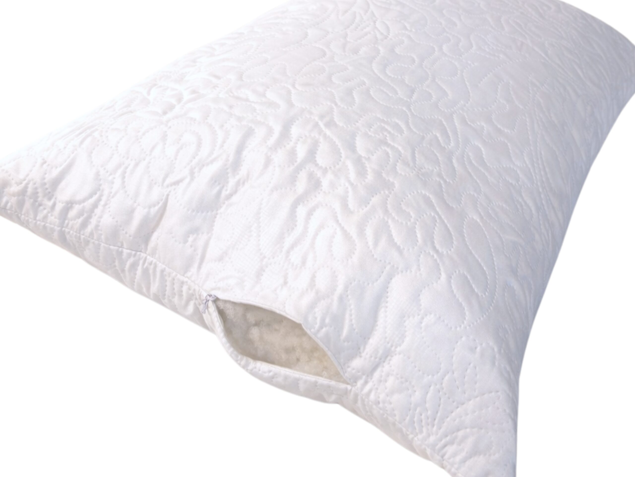 Perna ajustabila 50x70 Somnia, lavabila, microfibra alba