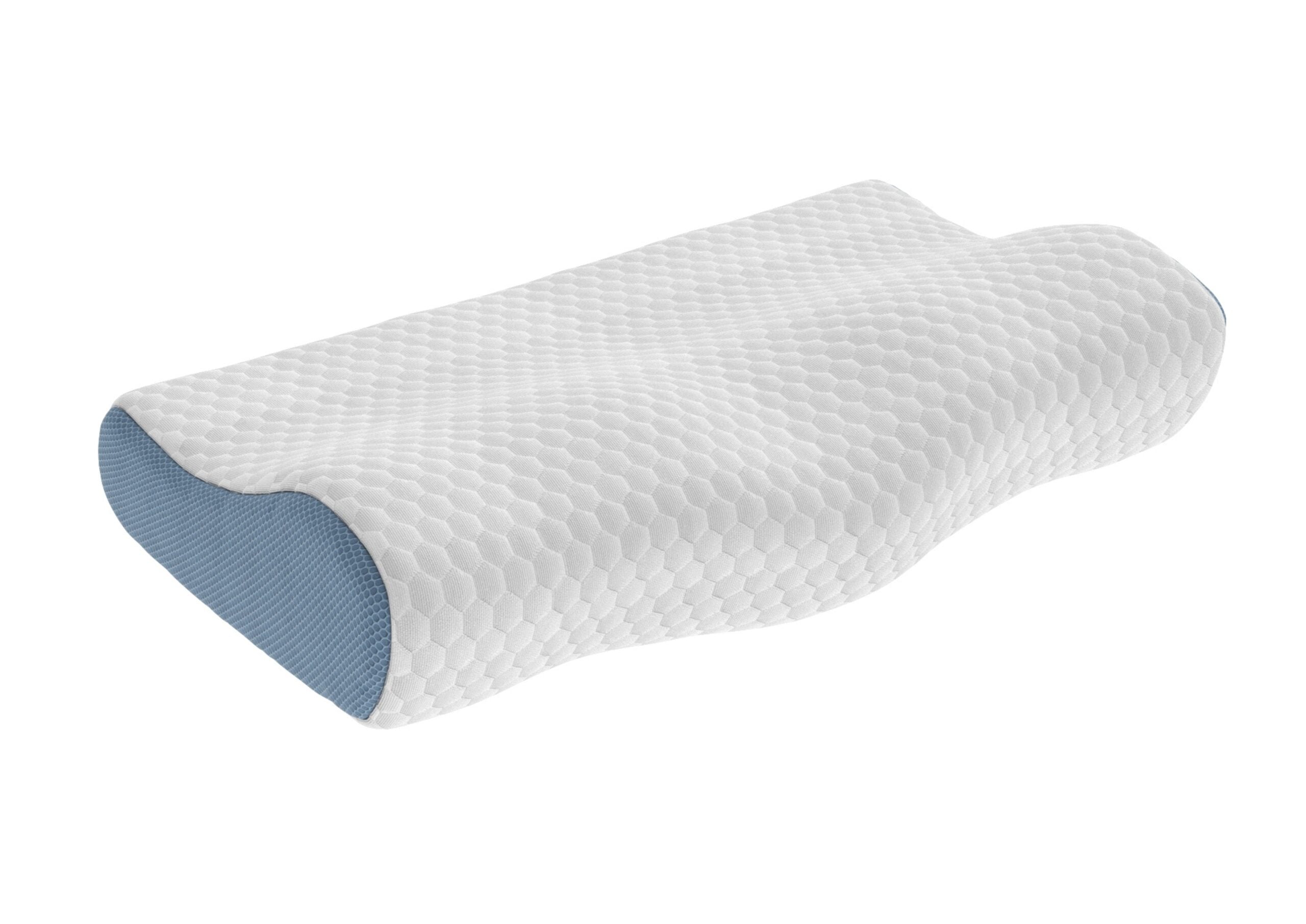 Perna ergonomica memory foam Somnia 3D Air Mesh, 30x50 cm