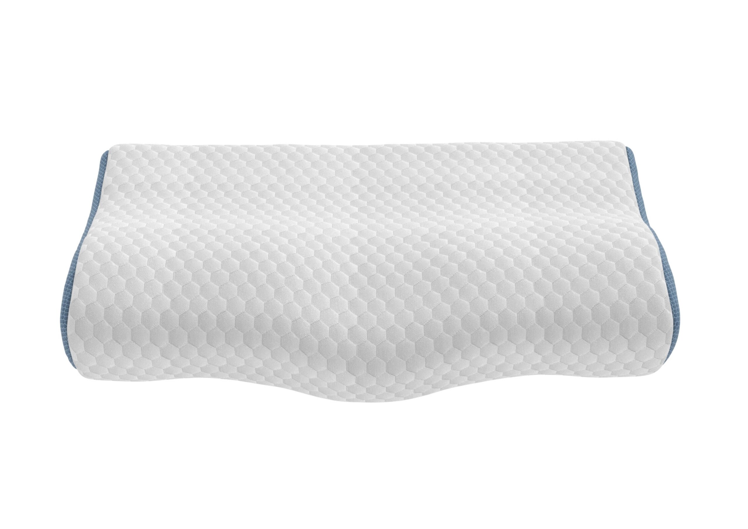 Perna ergonomica memory foam Somnia 3D Air Mesh, 30x50 cm