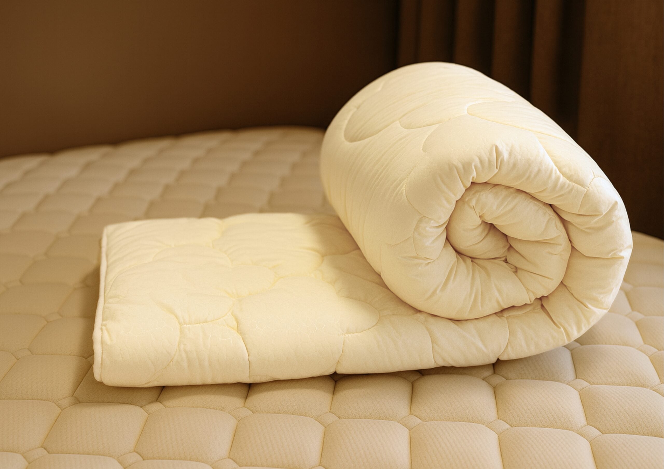 Pilota Somnart Selina ivoire 200x220, matlasata, 300 g/mp, primavara-toamna