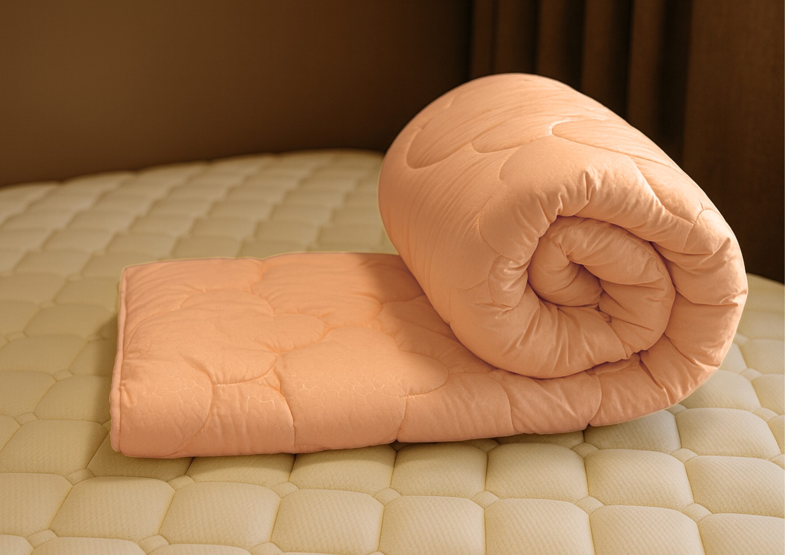 Pilota Somnart Selina somon 200x220 cm, matlasata, 300 g/mp