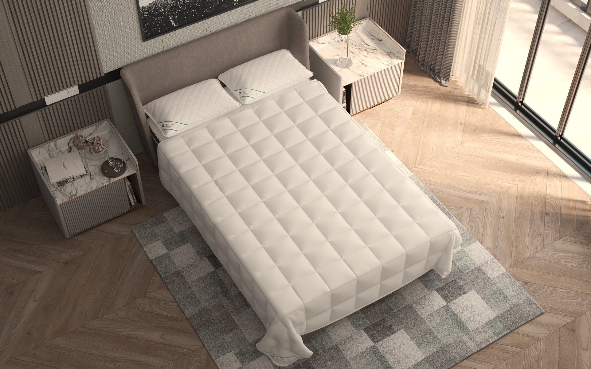 Pilota de iarna hipoalergenica Somnart HypoallergenicMed 220x240 cm