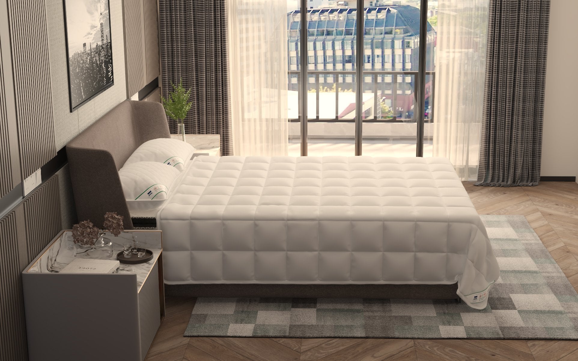 Pilota de iarna hipoalergenica Somnart HypoallergenicMed 220x240 cm