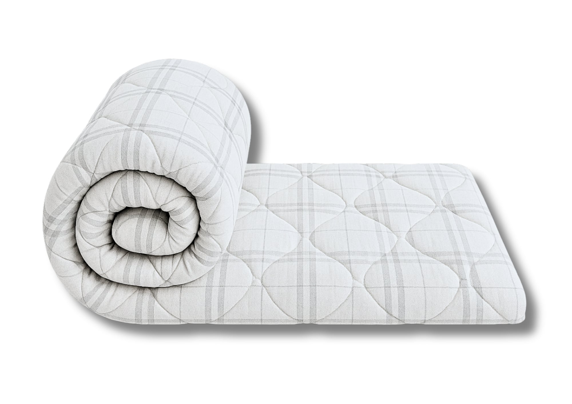 Pilota matlasata SomnArt Grid Confort 180x200 cm, microfibra, 350 g