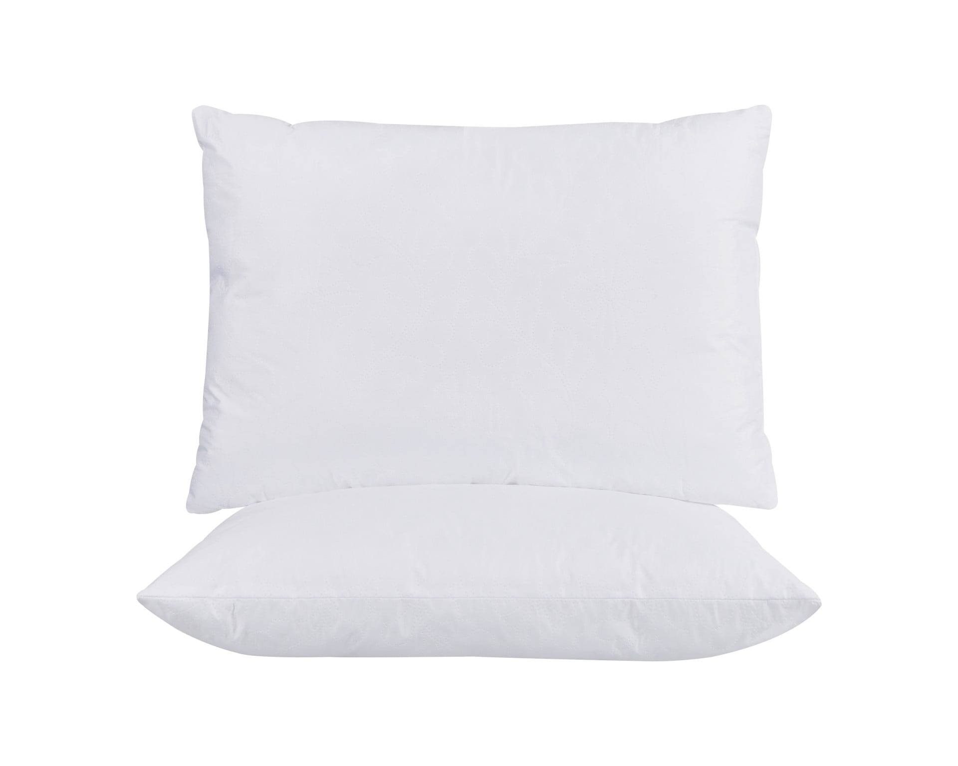 Set 2 perne ajustabile Somnia 50x70 cm, microfibra, lavabile, albe