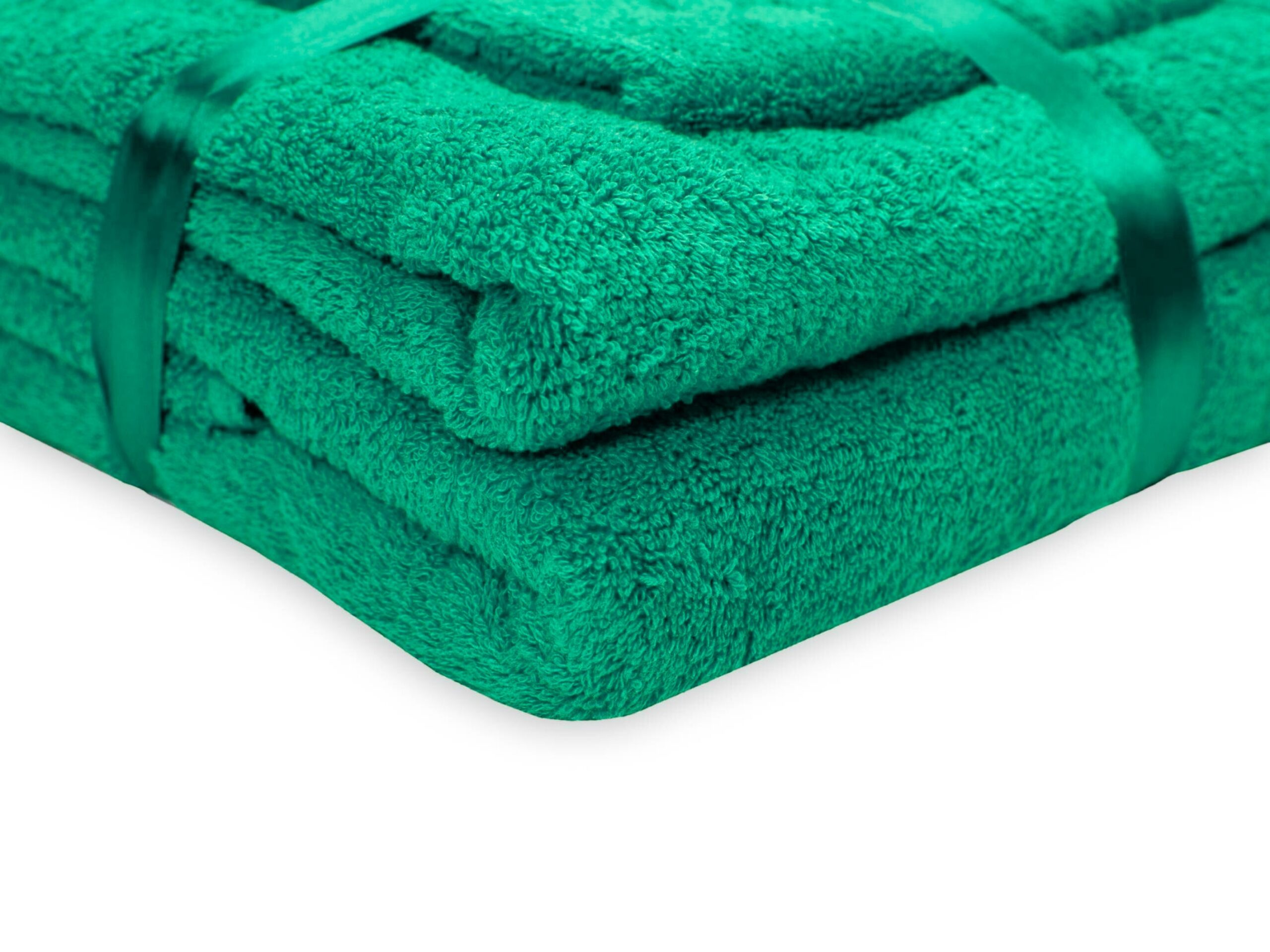 Set prosoape bumbac Somnart, 600gsm, de fata 50x90 cm + de corp 70x140 + de maini 30x50 cm - verde