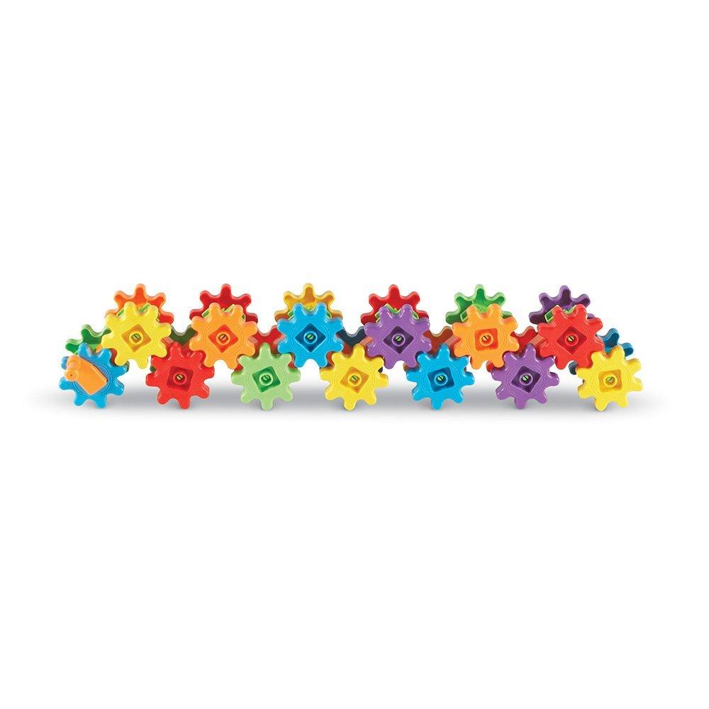 Set de construit STEM Gears! Gears! pentru copii 3+ ani, 60 piese