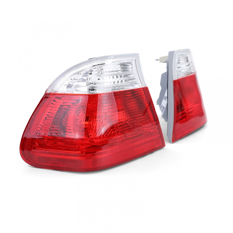 Lumini spate roșii și albe potrivite pentru BMW Seria 3 E46 sedan 98-01 Performance AutoTuning