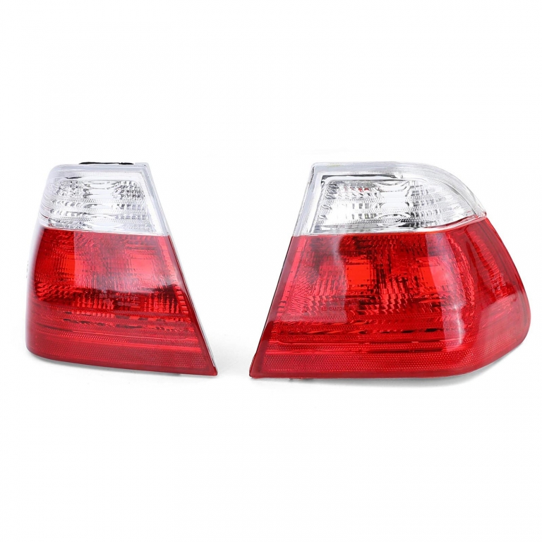 Lumini spate roșii și albe potrivite pentru BMW Seria 3 E46 sedan 98-01 Performance AutoTuning