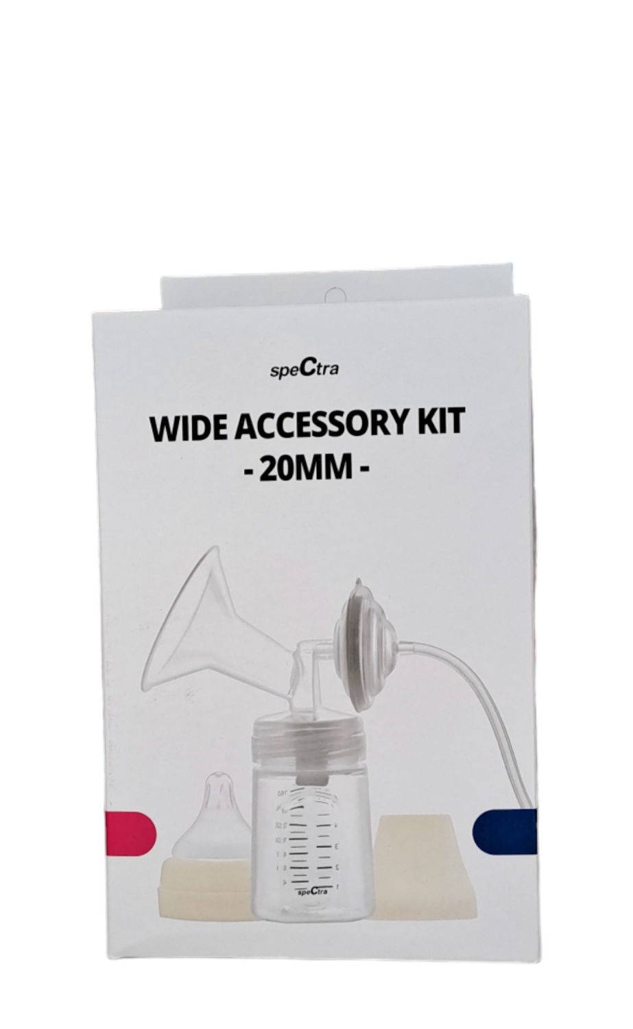 Kit premium Spectra 20 mm cu biberon 160 ml si accesorii pentru pompa