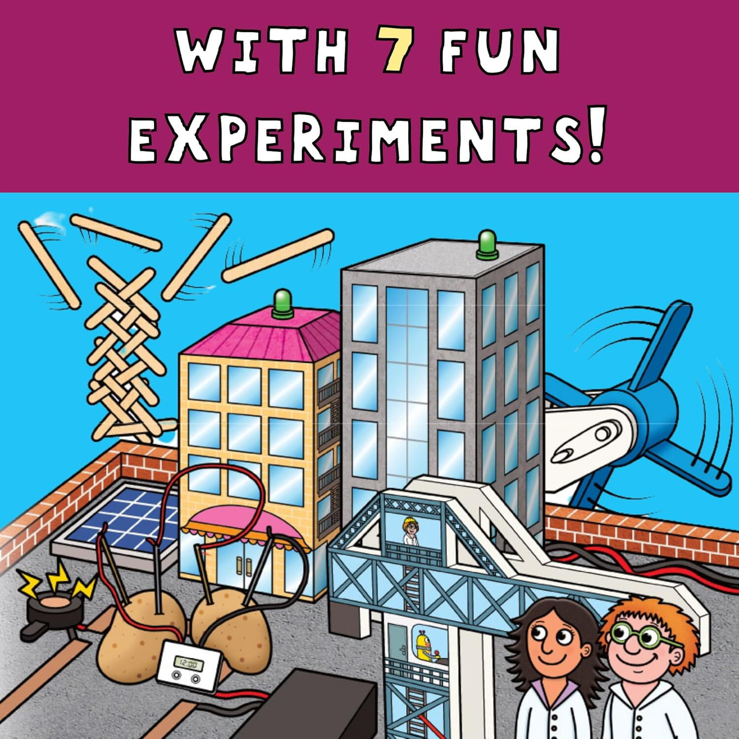 Set de experimente STEM Energy Lab pentru copii 8+