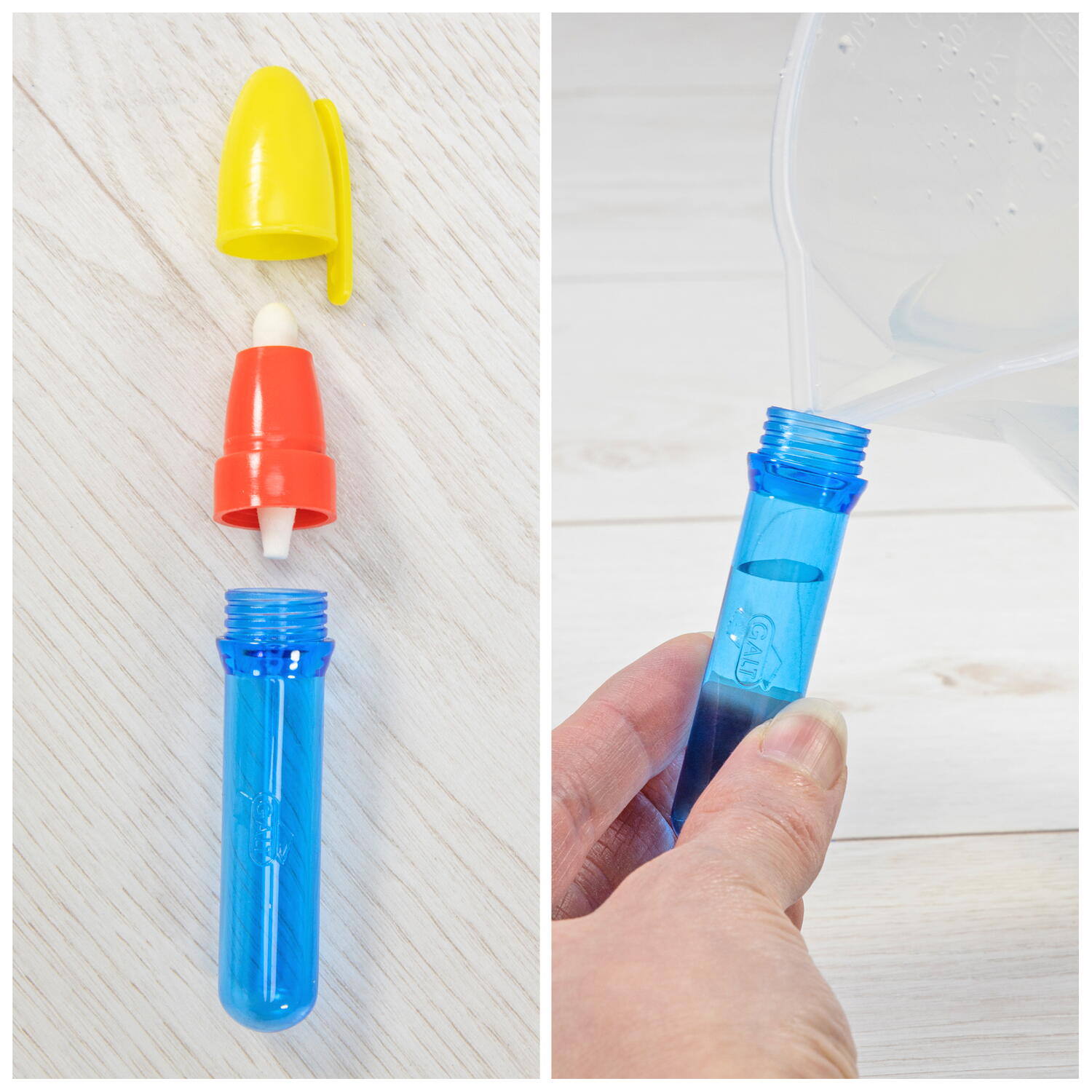 Carte de colorat cu apa reutilizabila Galt Water Magic Vanatoarea de comori