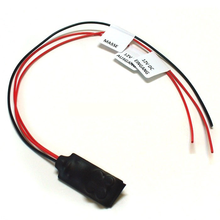 Filtru alimentare 12V pentru cameră marșarier EDOTEC, anti-interferențe