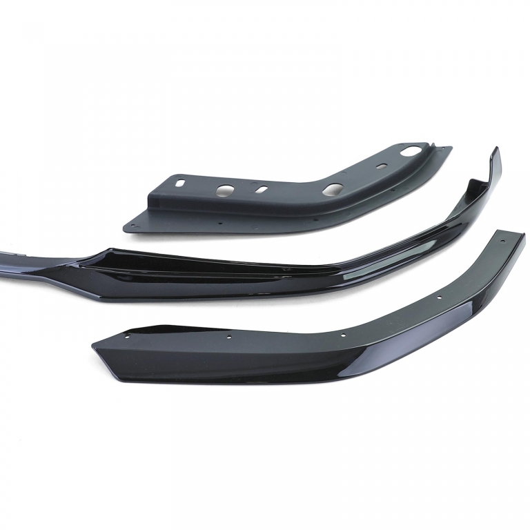 Lipsă spoiler frontal performanță negru lucios, potrivit pentru BMW Seria 3 G20 G21 2019-2022 Performance AutoTuning