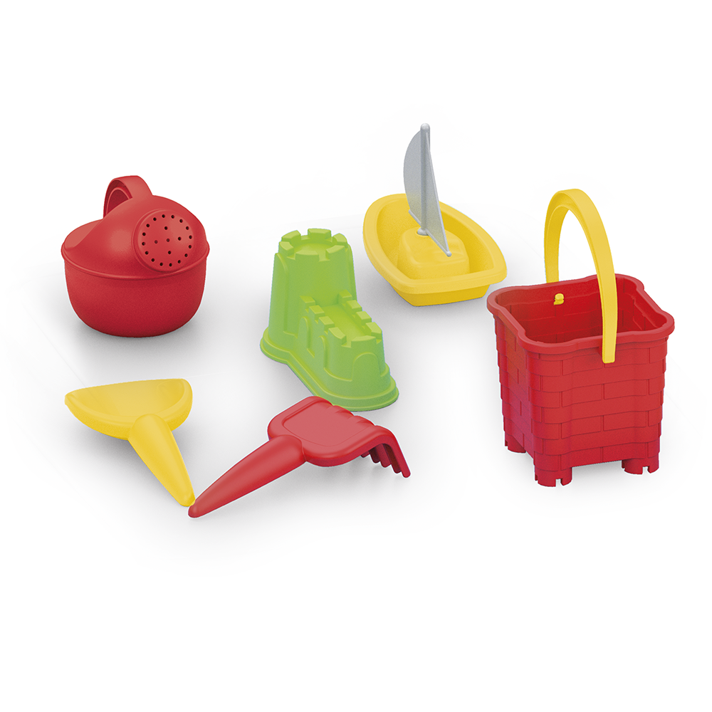 Măsuță de activități 3 în 1 pentru copii, cu apă și nisip, viu colorată