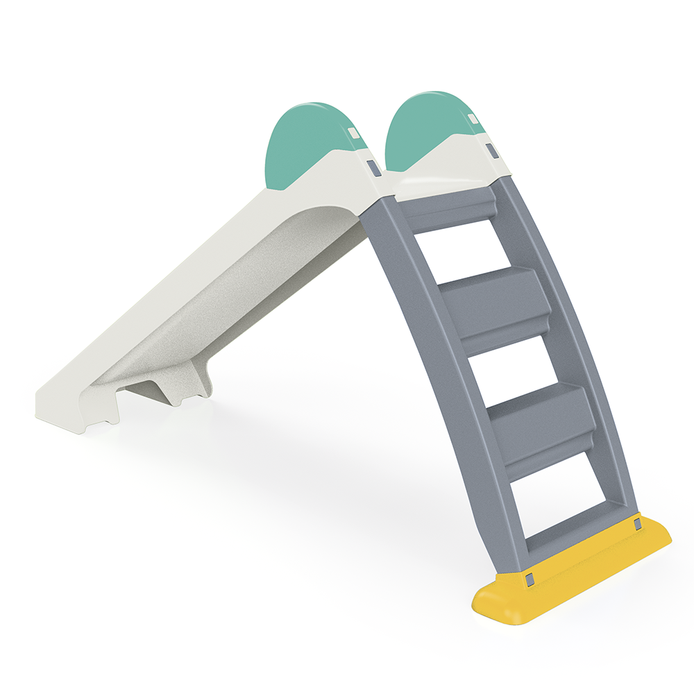 Tobogan pliabil pentru copii DOLU, model pastel, 30 kg, 2 ani+