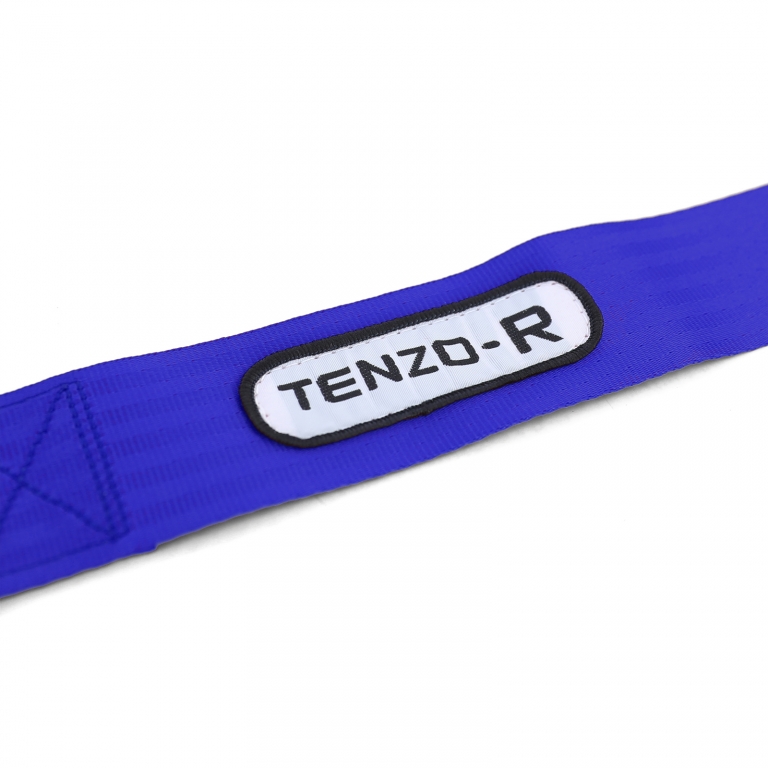 Centura de siguranță Tenzo-R Sport Harness Belt 3 puncte albastră cu marcaj E Performance AutoTuning