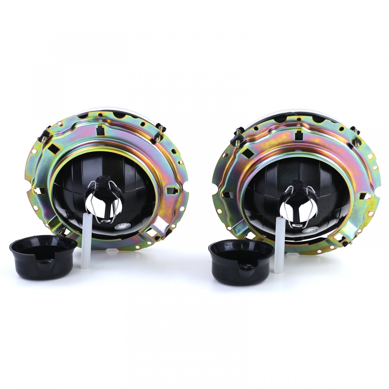 Faruri din sticlă clare cu fum negru și țintă pentru VW Golf 1 + Cabrio 74-83 Performance AutoTuning