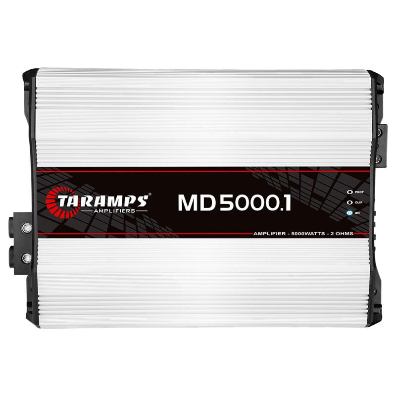 Amplificator auto mono Taramps MD 5000.1 2 Ohmi, 5000W RMS, clasa D