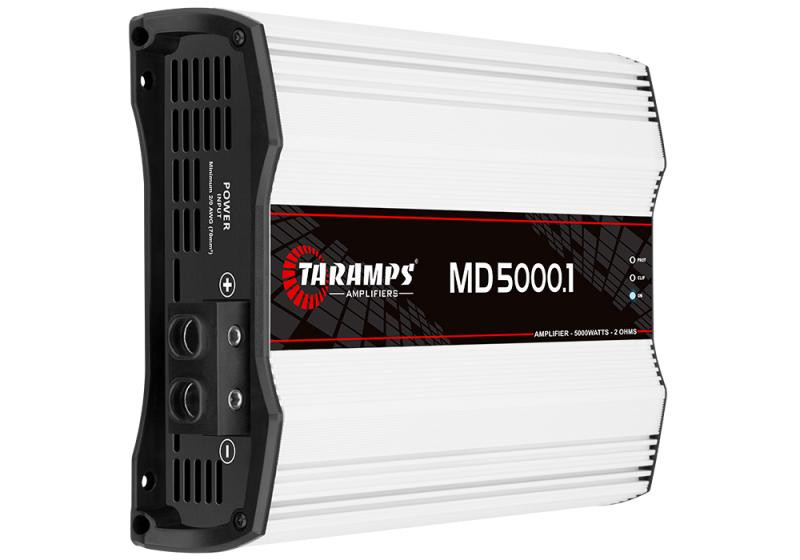 Amplificator auto mono Taramps MD 5000.1 2 Ohmi, 5000W RMS, clasa D