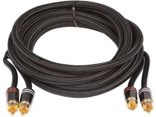 Cablu RCA Hi-End OFC 5 m cu tresa textila Audio System