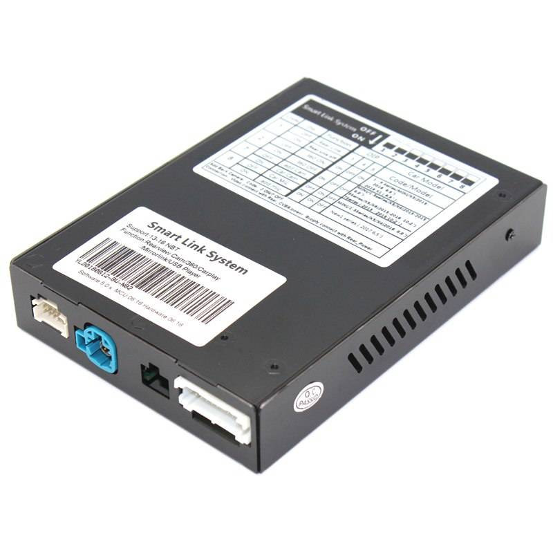 Interfață multimedia CarPlay și Android Auto pentru BMW NBT