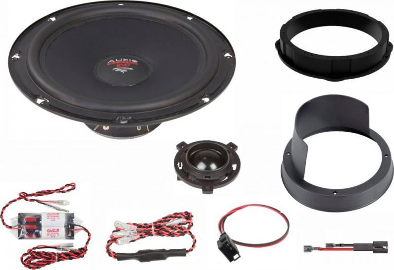 Kit audio dedicat Seat Leon 2012, 200 mm, 150W, 2 cai, plug&play