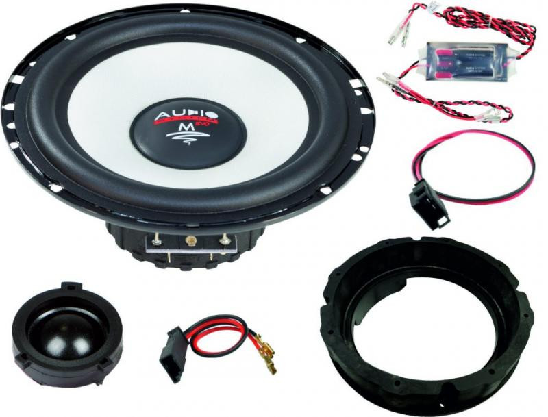 Kit audio component dedicat Skoda Octavia si Superb 165 mm 90W plug&play