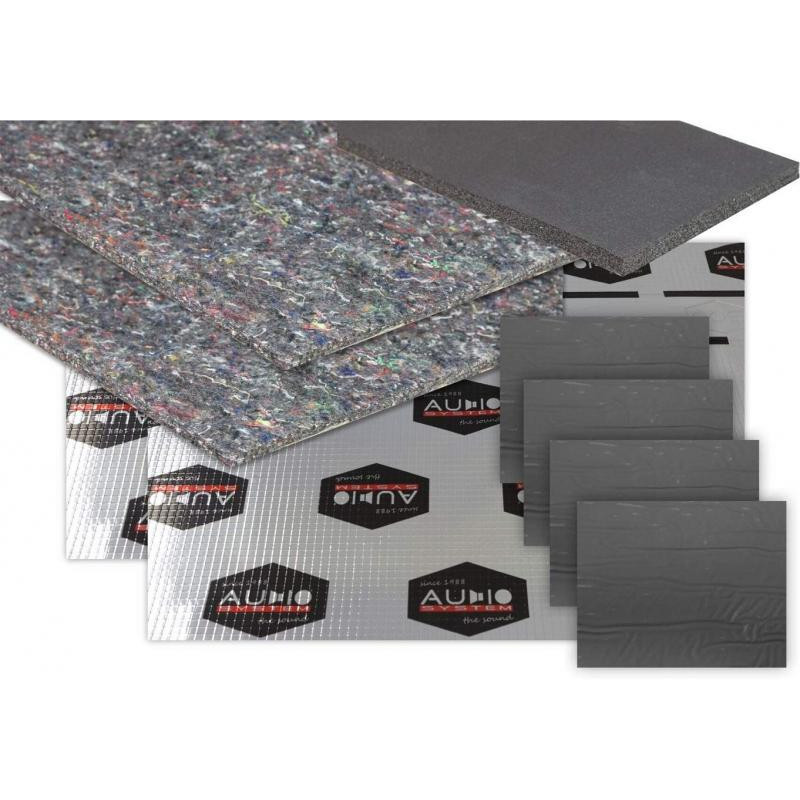 Pachet insonorizare 2 uși Audio System, set 4 straturi pentru audio auto