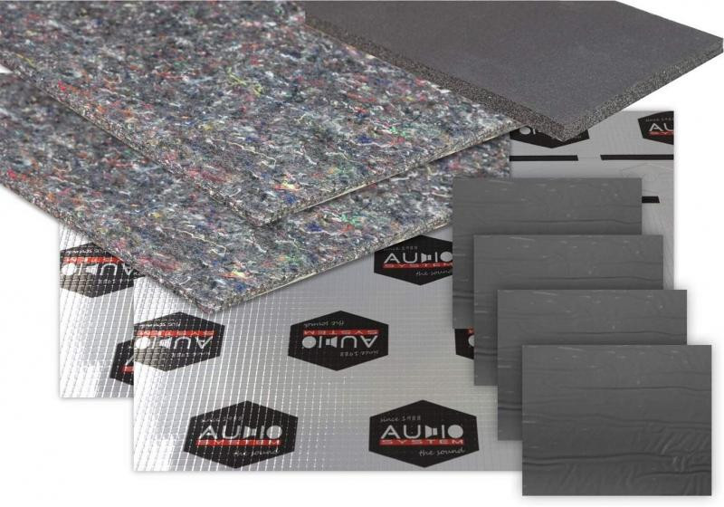 Pachet insonorizare 2 uși Audio System, set 4 straturi pentru audio auto