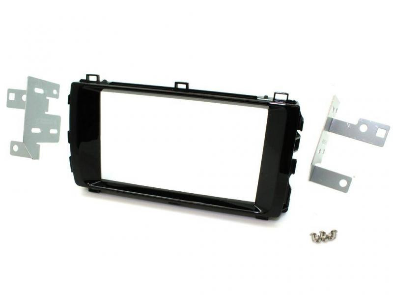 Rama adaptoare 2DIN Connects2 pentru Toyota Auris 2012-2016, negru pian