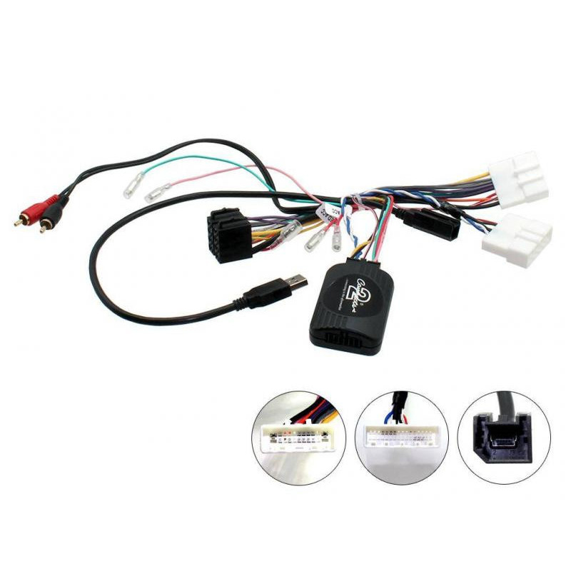Adaptor comenzi volan Connects2 pentru Nissan Qashqai Visia 2014+