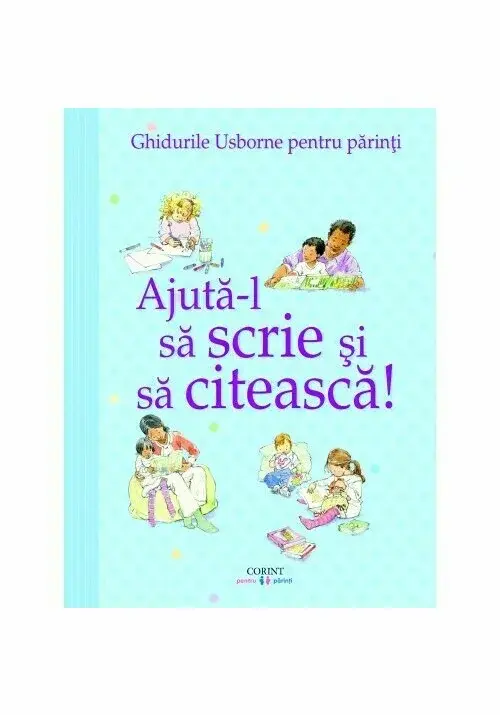Ajută-l să scrie și să citească - ghid Usborne pentru părinți
