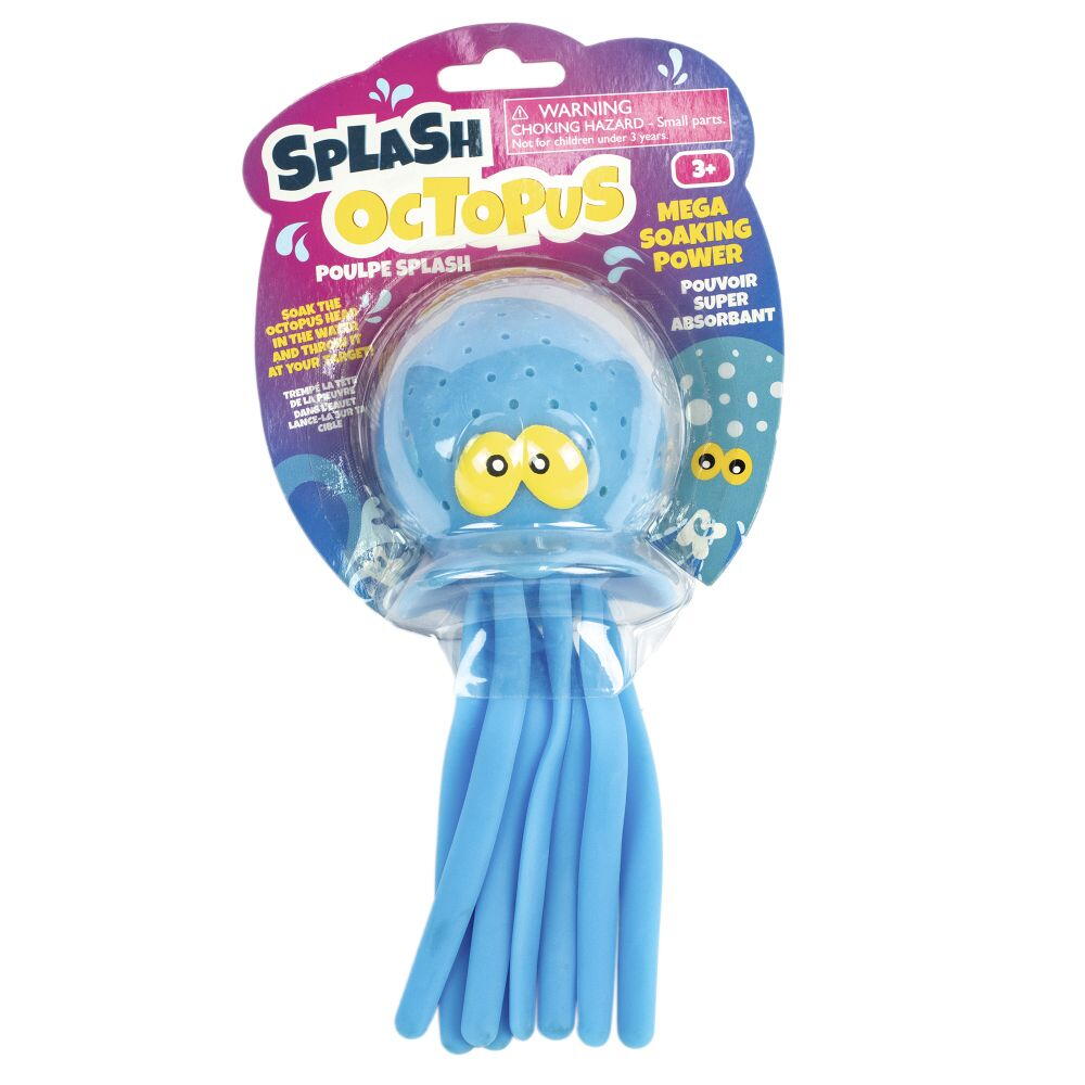 Jucărie Splash caracatiță pentru joacă în apă, cauciuc moale, 23 cm