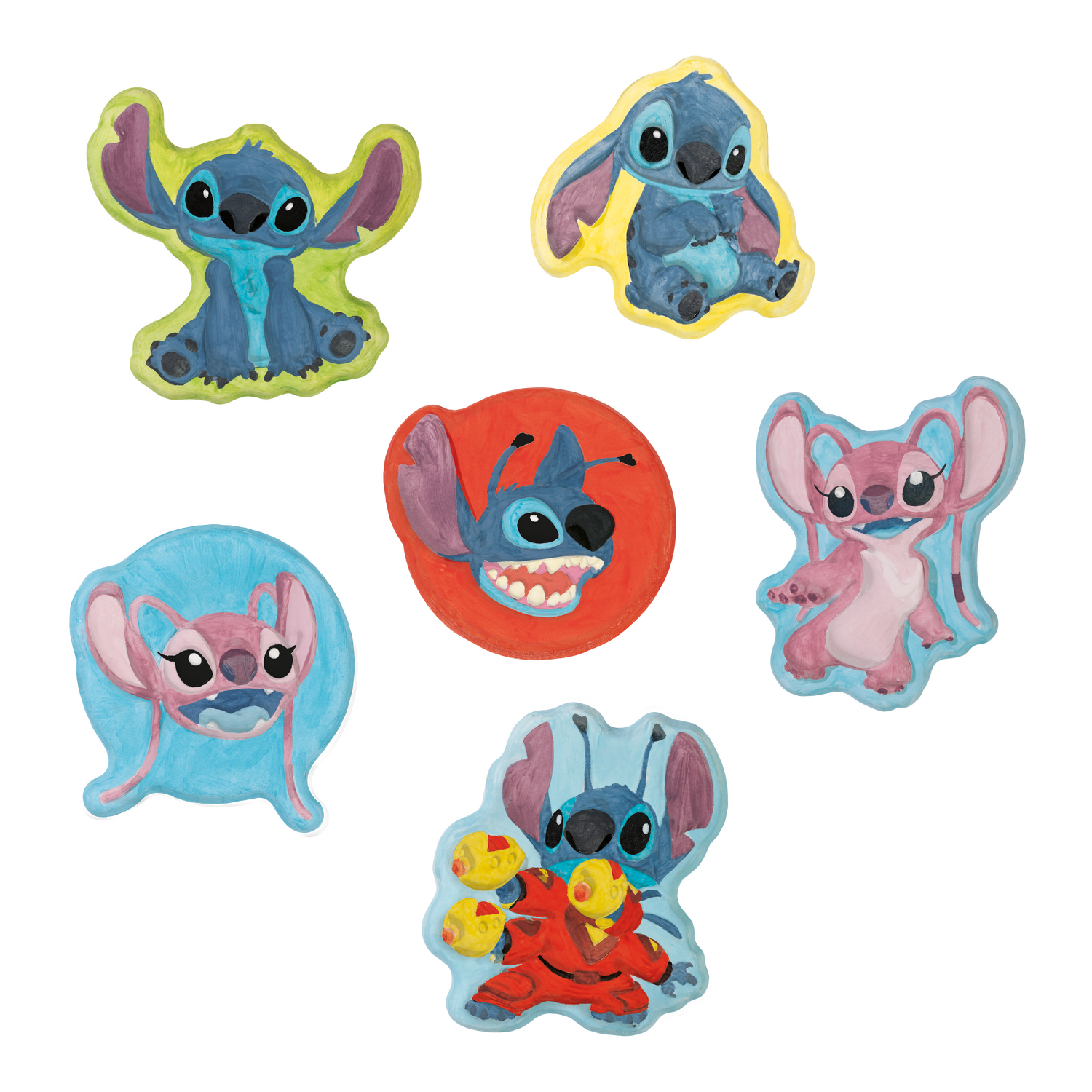 Set modelez si pictez - Stitch & Angel