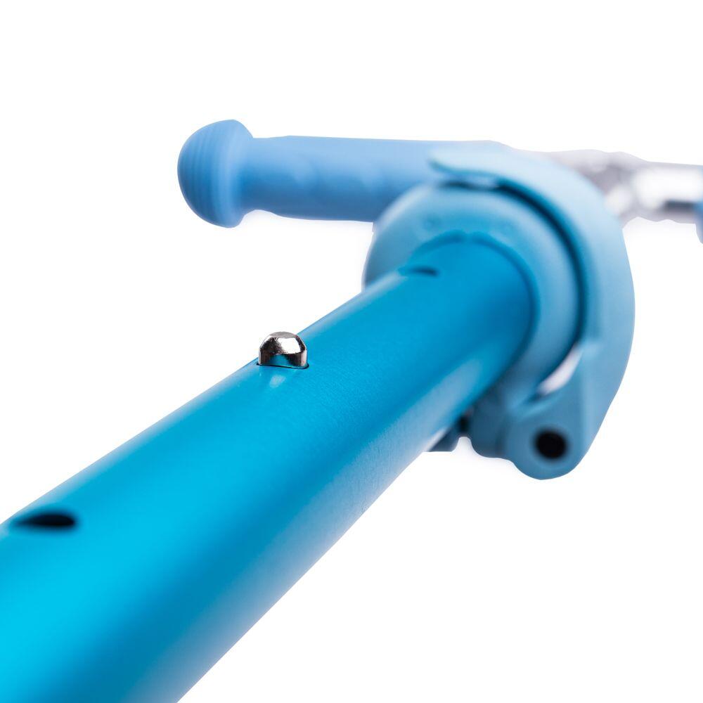 Trotinetă premium pentru copii Didiscoot Bleu cu 3 roți și ghidon reglabil