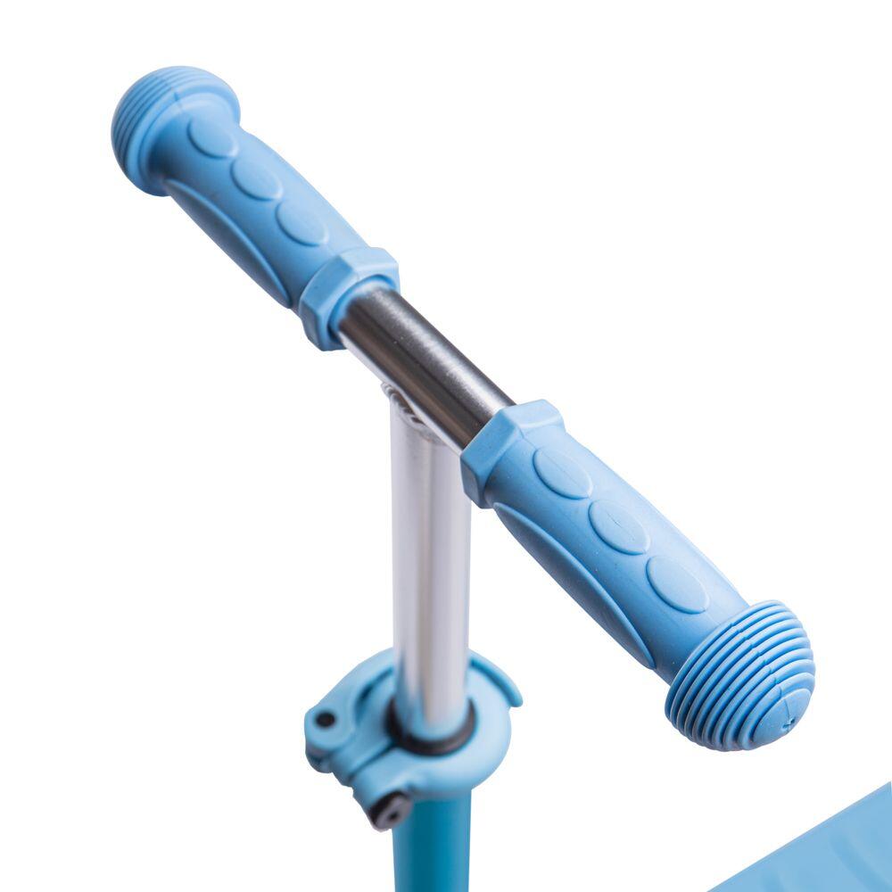 Trotinetă premium pentru copii Didiscoot Bleu cu 3 roți și ghidon reglabil
