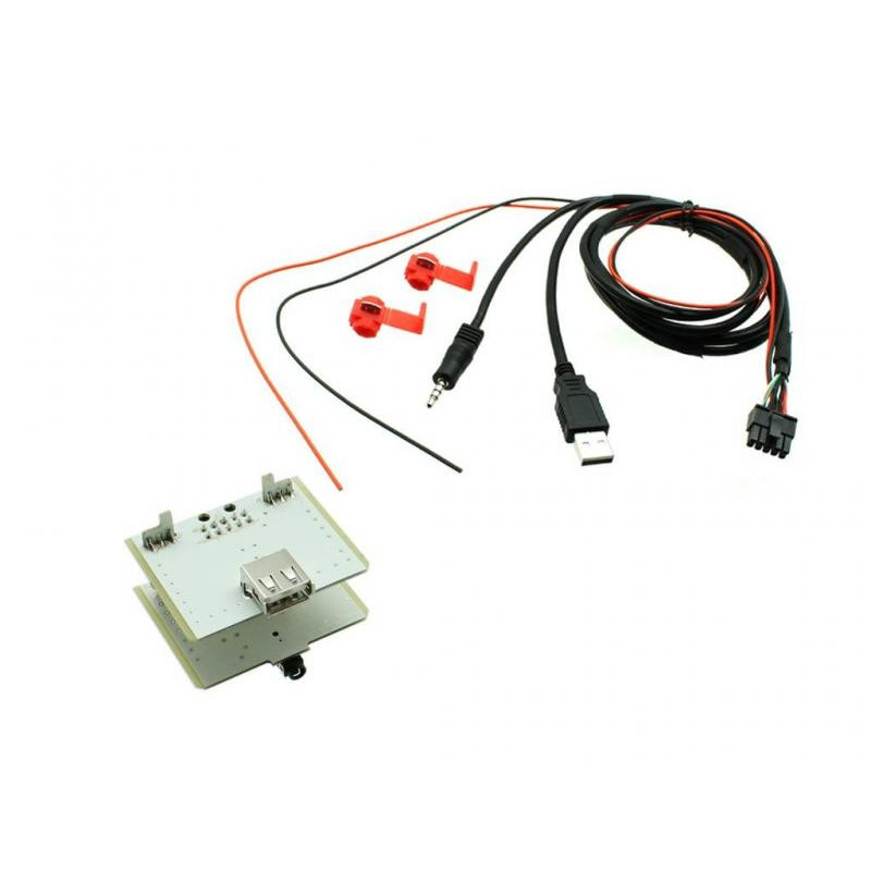 Adaptor priza USB Connects2 pentru Fiat 500L, montaj Plug&Play