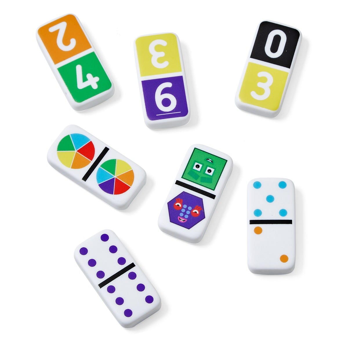 Joc domino educativ Numberblocks pentru invatarea numerelor, 3 ani+