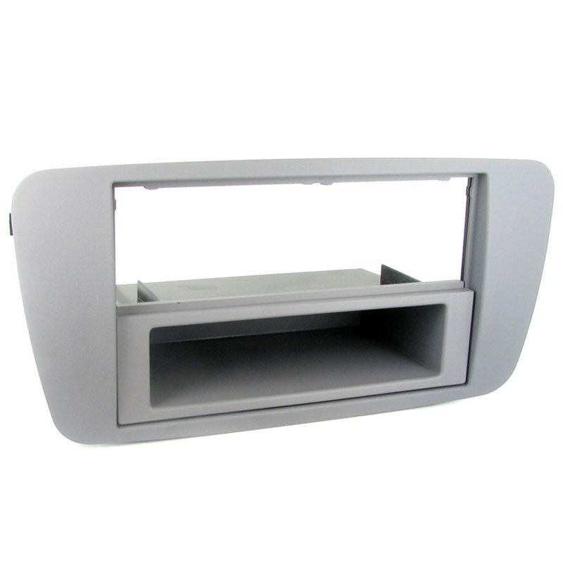 Rama adaptoare 1 DIN Connects2 pentru Seat Ibiza 2008-2014, Gri Conemara